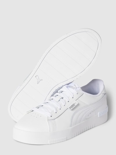 Puma Sneaker aus Leder mit Label-Details Modell 'Jada Renew' Weiss 3