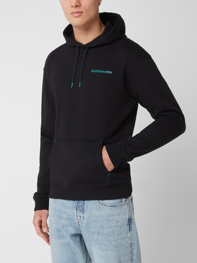 Scotch & Soda Hoodie aus Bio-Baumwolle  Black 4