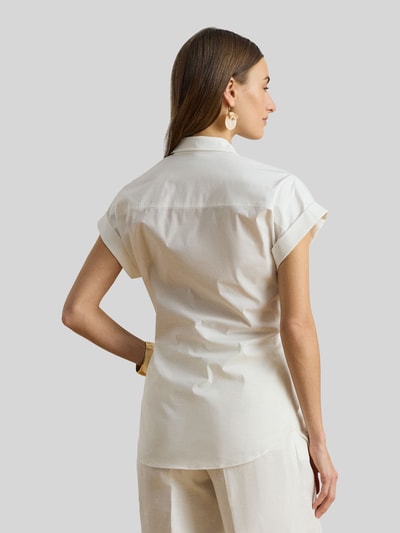 Lauren Ralph Lauren Regular Fit Bluse aus Baumwoll-Mix Weiss 5
