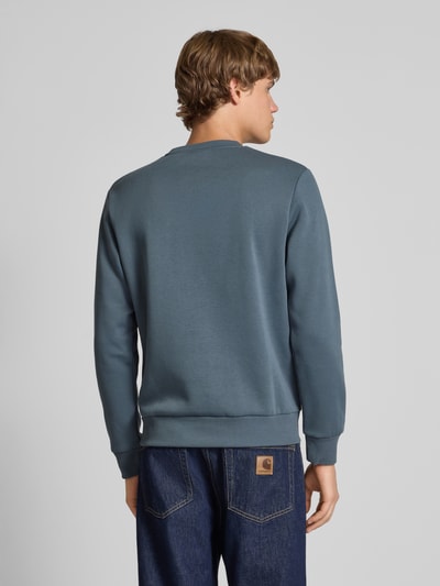 Jack & Jones Regular Fit Sweatshirt mit Logo-Print Modell 'Pan' Blau 5