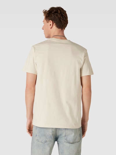 Calvin Klein Jeans T-Shirt mit Label-Print Beige 5