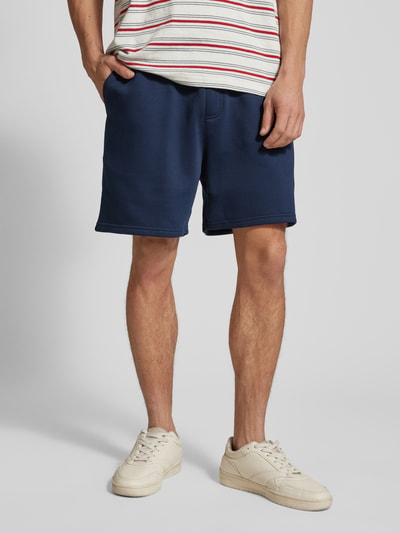 Tommy Jeans Regular Fit Sweatshorts aus Alpaka-Mix mit Logo-Stitching Marine 4