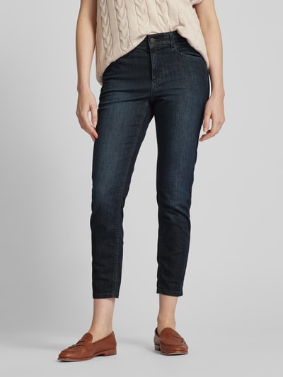 Angels Slim Fit Jeans mit elastischem Bund Modell 'ORNELLA SPORTY' Dunkelblau 4