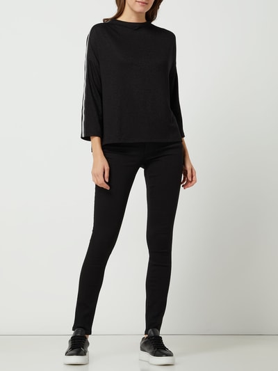 OPUS Skinny fit jeans met stretch, model 'Elma Festival' Zwart - 1