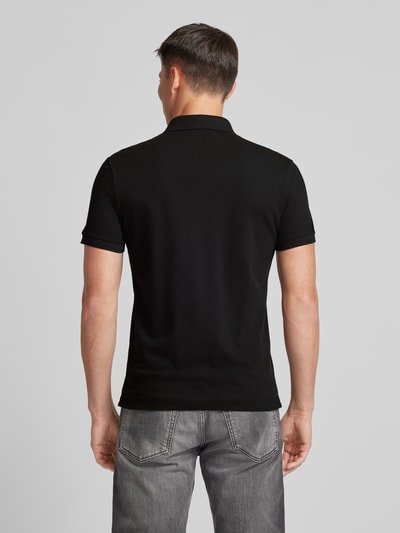 Lacoste Regular Fit Poloshirt mit Label-Patch Modell 'CORE PIQUE' Black 5