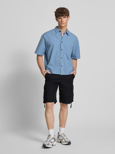 Jack & Jones Regular Fit Cargoshorts mit Gürtelschlaufen Modell 'COLE BARKLEY' Black 1