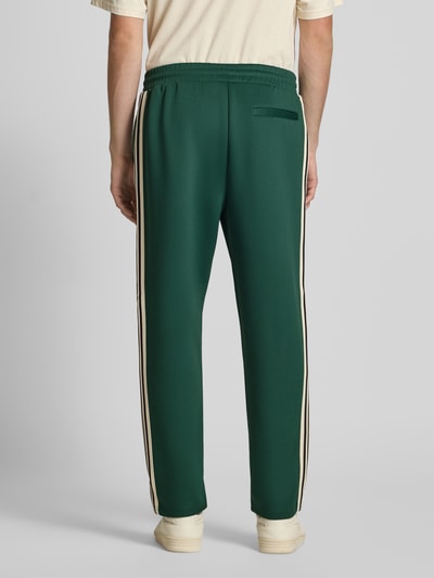 Only & Sons Regular Fit Sweatpants mit Kontraststreifen Modell 'RIBER' Dunkelgruen 5