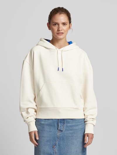 Hugo Blue Hoodie mit Kapuze Beige 4