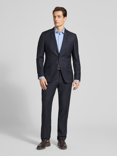 Christian Berg Men Regular Fit Businesshemd mit Kentkragen Bleu 1