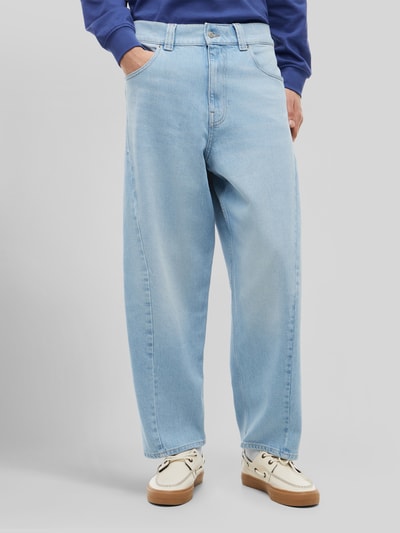 Tommy Jeans Barrel Leg Jeans aus Baumwoll-Mix Modell 'ASHTON' Hellblau 4
