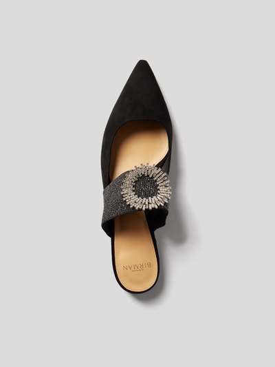 Alexandre Birman Mules mit Riemen Black 5