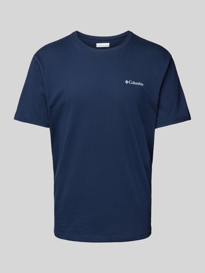 COLUMBIA T-Shirt mit Label-Stitching Marine 1