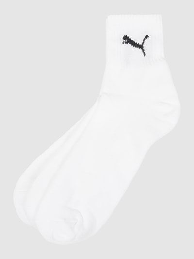 Puma Socken mit Stretch-Anteil im 3er-Pack Weiss 1