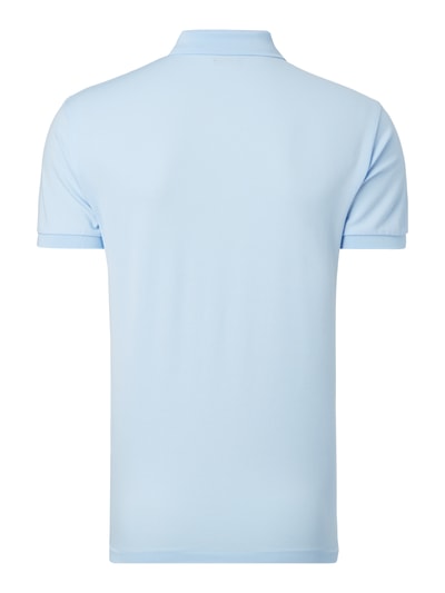 Polo Ralph Lauren Slim Fit Poloshirt mit Stretch-Anteil Hellblau 3