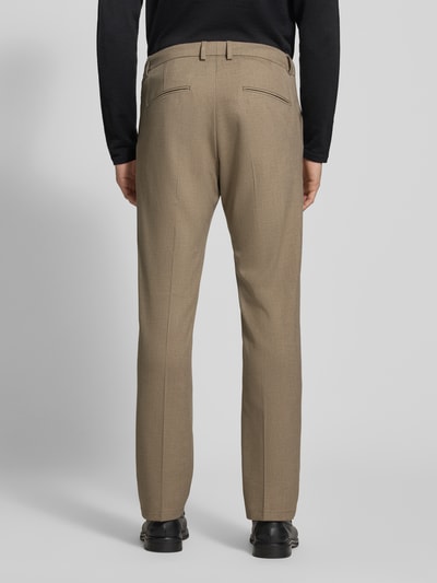 DRYKORN Straight Fit Stoffhose mit Viskose-Anteil Modell 'Ajend' Beige 5