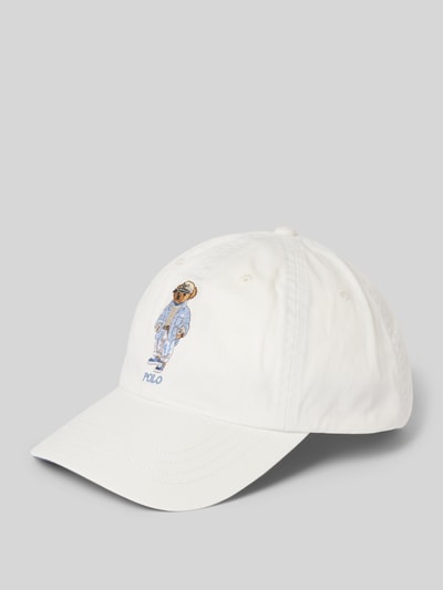 Polo Ralph Lauren Basecap mit Motiv-Stitching Weiss 1