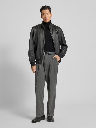 MCNEAL Rollkragenpullover aus Viskose-Mix Black 1