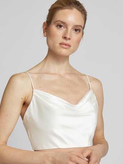 Luxuar Brautkleid aus Satin in zweiteiligem Design Offwhite 3