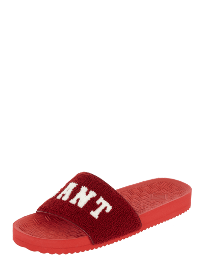 Gant Slides aus Frottee  Rot 1