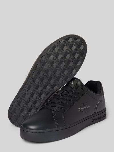 Calvin Klein Jeans Sneaker mit Label-Details Black 4