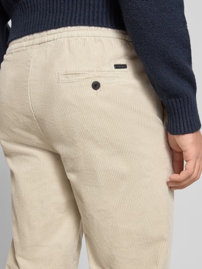 Only & Sons Tapered corduroy broek van katoenmix, model 'LINUS' Beige - 3