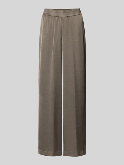comma Relaxed Fit Stoffhose mit elastischem Bund Oliv 2