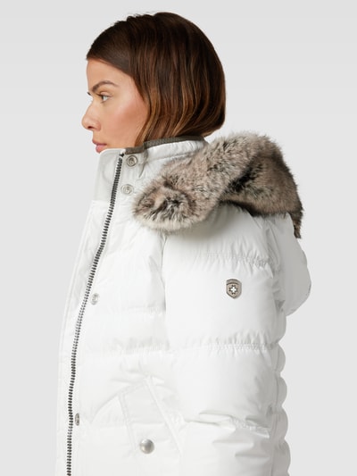 Wellensteyn Funktionsjacke mit Label-Applikation Modell 'Queens' Weiss 6