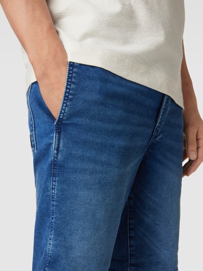 Tom Tailor Denim Korte jeans met steekzakken opzij Jeansblauw - 3