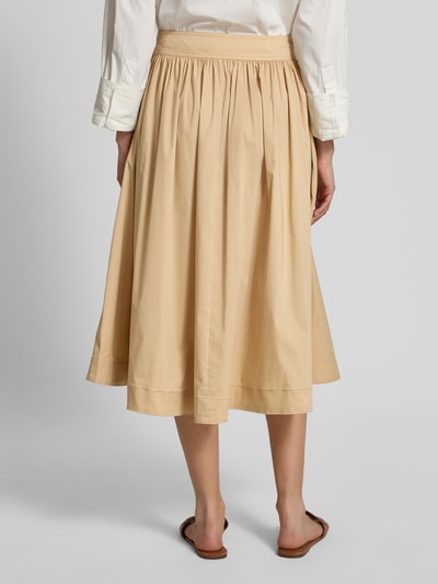 Lauren Ralph Lauren Midirock mit Knopfleiste Sand 5