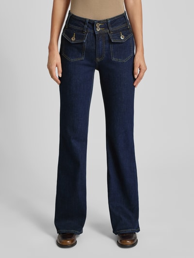 SUNCOO PARIS Jeans mit Pattentaschen Modell 'RILEY' Dunkelblau 4
