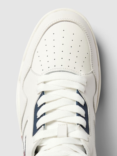 Tommy Jeans High Top Sneaker mit Label-Detail Modell 'BASKET' Weiss 4