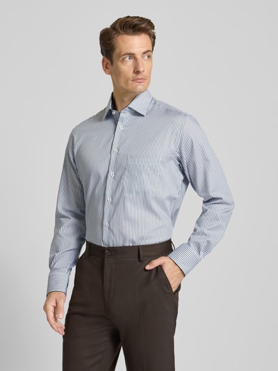 ETERNA Comfort Fit Businesshemd mit Knopfleiste Gruen 4