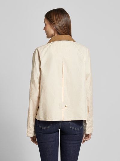 Barbour Jacke mit Leistentaschen Modell 'CATLIN' Sand 5