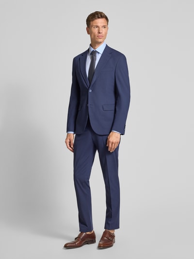 OLYMP Regular Fit Business-Hemd aus reiner Baumwolle Bleu 1