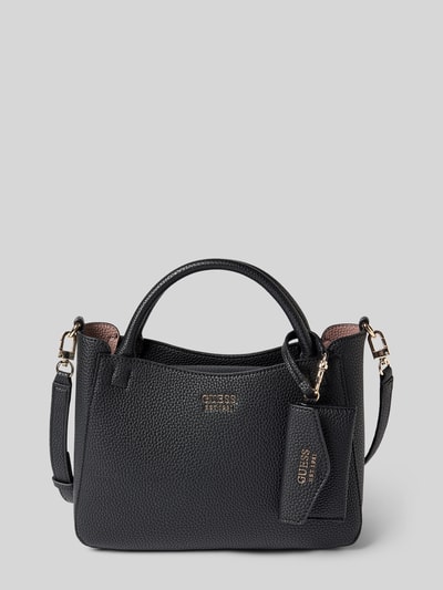 Guess Handtasche mit Label-Details Modell 'BRENTON' Black 2