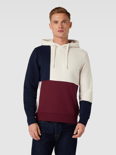 Tom Tailor Hoodie mit Label-Detail Bordeaux 4