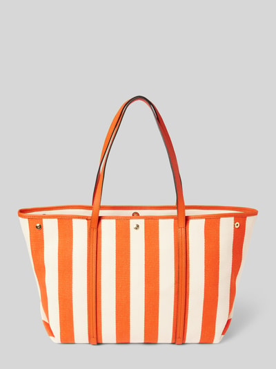 Lauren Ralph Lauren Shopper aus reiner Baumwolle Modell 'EMERIE' Orange 4