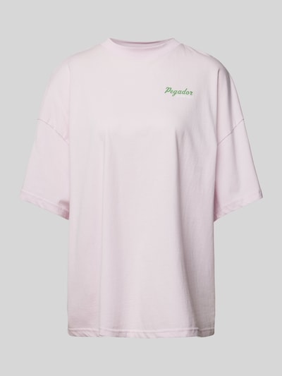 Pegador Oversized T-shirt met motiefprint Roze - 2