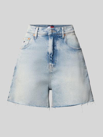 Tommy Jeans regular fit korte jeans van katoenmix model 'MOM SHORT' Jeansblauw - 2