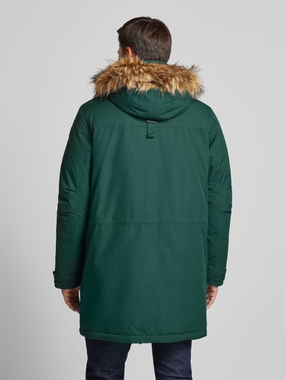 Icepeak Parka z obszyciem ze sztucznego futra model ‘ALAMOS’ Oliwkowy 5