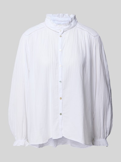 Bash Bluse mit Stehkragen Modell 'TABBIE' Weiss 2