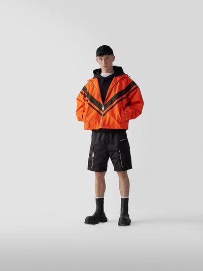 Khrisjoy Jacke mit Kontraststreifen Orange 1