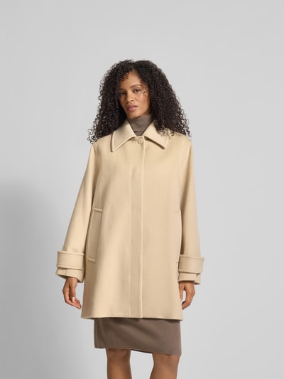 Joseph Relaxed Fit Mantel mit Kaschmir-Anteil Dunkelblau 4