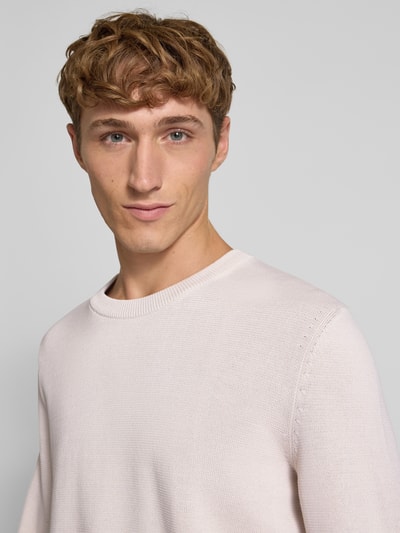 Marc O'Polo Denim Regular fit pullover van puur katoen Offwhite - 3