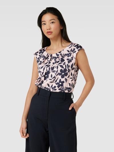 Christian Berg Woman Selection Blouseshirt met bloemenmotief Rosé - 4