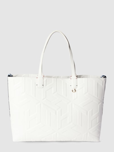 Tommy Hilfiger Shopper met labeldetails Ecru - 2