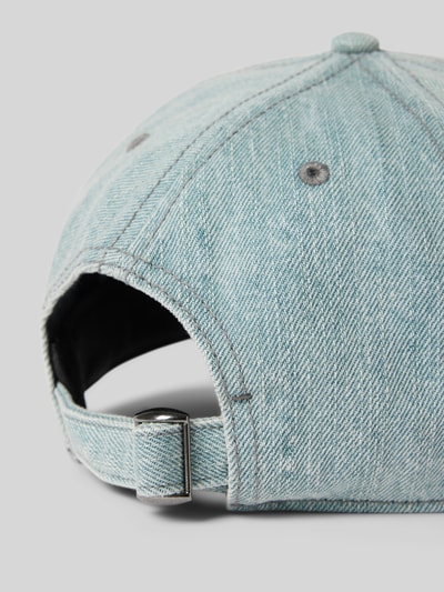 Productfoto, Basecap in Denim-Optik Modell 'Avernus' van G-Star Raw van puur katoen, versterkte klep, denimlook, logo.