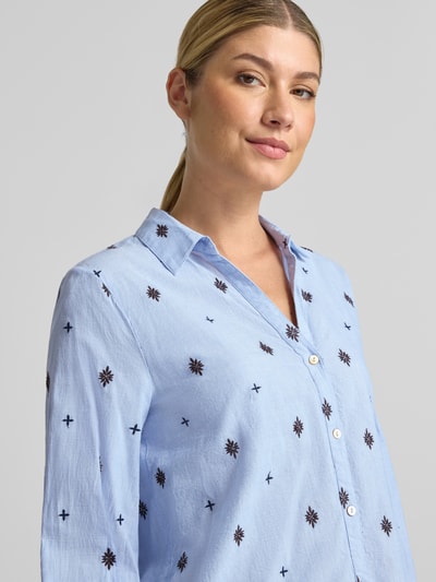 b.young Bluse aus reiner Baumwolle Modell 'FABIENNE' Hellblau 3