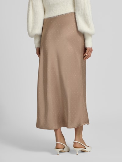 Neo Noir Maxirok met elastische band Beige - 5