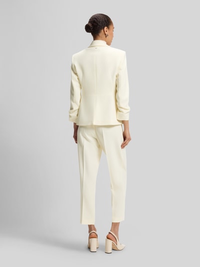 BOSS Slim Fit Blazer mit gerafften Ärmeln Modell 'Jia16' Hellgelb 5